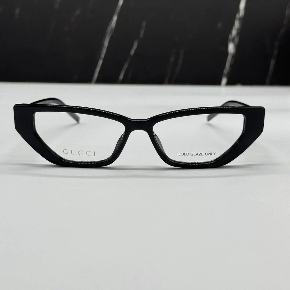 NEW GUCCI  EYEGLASSES GG1683O 001 WOMEN BLACK EYEWEAR GUCCI